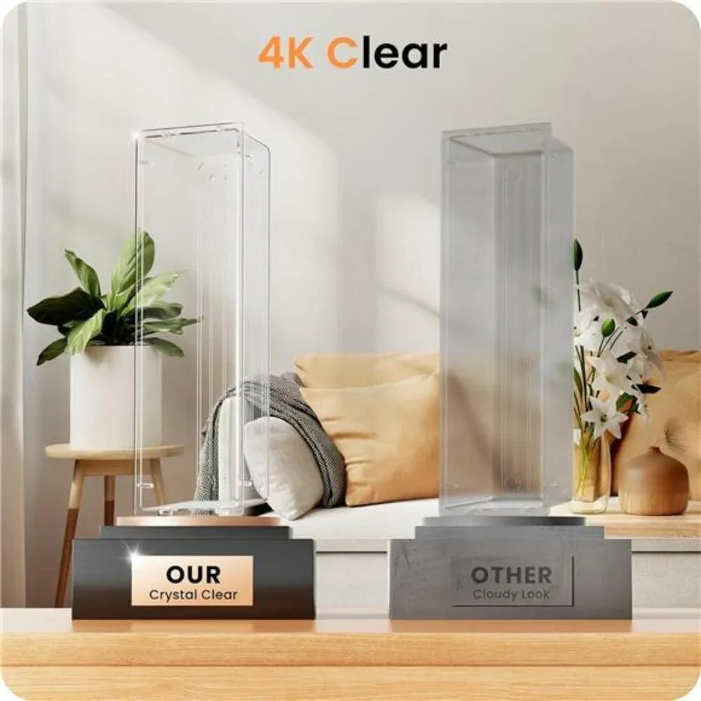 Clear Acrylic Drawer Organizer Set 28 Pc Makeup Vanity Office Storage Bins